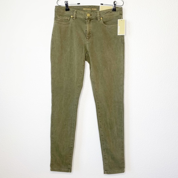 Michael Kors Izzy Skinny Mid Rise Jeans - Picture 2 of 15